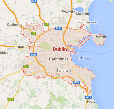Dublin-Map